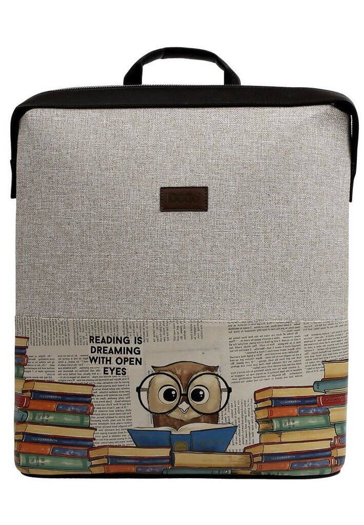 The Wise Owl | Slim Backpack